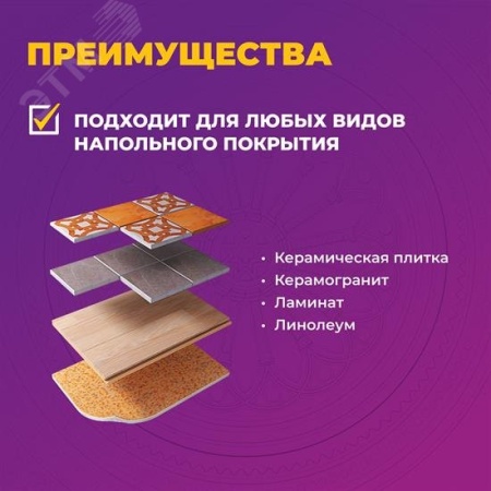 Мат нагревательный для теплого пола OneKeyElectro OKE-900-6.00 ССТ 2284481