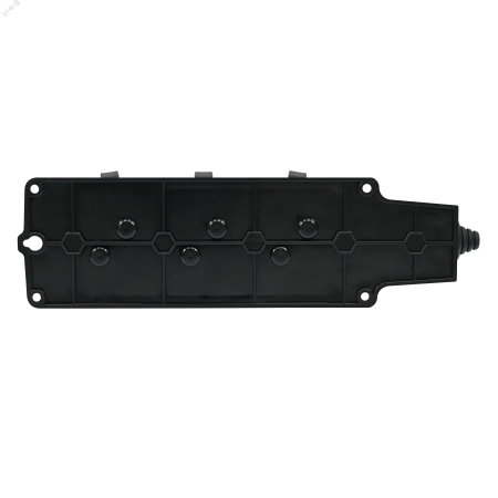 MST4103BK Колодка 3х розетка 2К+З каучуковая 16А/250В IP44 Чёрная MultiSet Systeme Electric 