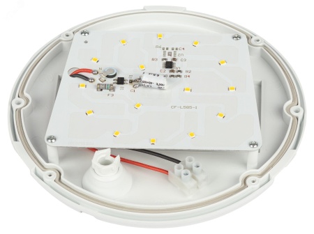Б0017326 ДБП-8W 4000К 640Лм SPB-1-08 (W) IP54 круглый 180х75 белый ЭРА 