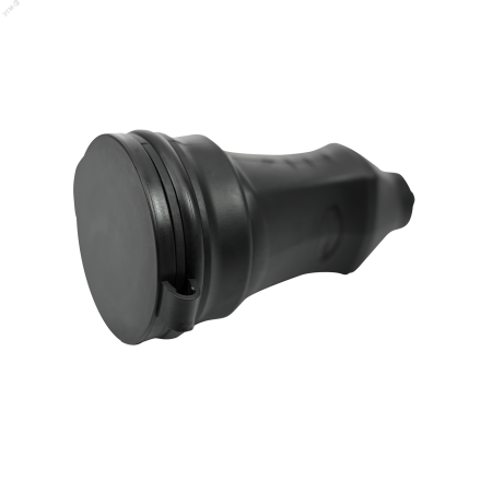 MST4002BK Розетка 2К+З кабельная каучуковая 16А/250В IP44 Чёрная MultiSet Systeme Electric 