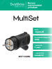 MST1102BK Вилка 2К+З угловая каучуковая 16А/250В IP44 Чёрная MultiSet Systeme Electric 