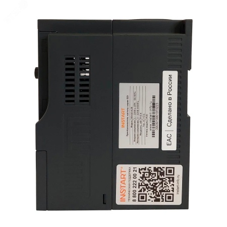 SDI-G1.5-4B Преобразователь частоты  1.5кВт, 3.7А, 3Ф, 380В±15%, 50Гц/60Гц, IP20, с панелью управления Instart 00030600