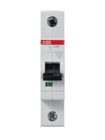 Выключатель автоматический однополюсный 10А С S201 6кА ABB 2CDS251001R0104