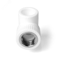 Тройник комбинированный ВР Белый 32-1/2 PRO AQUA PA24015
