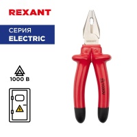 Плоскогубцы 200 мм, диэлектрические до 1000 В REXANT 12-4613-3