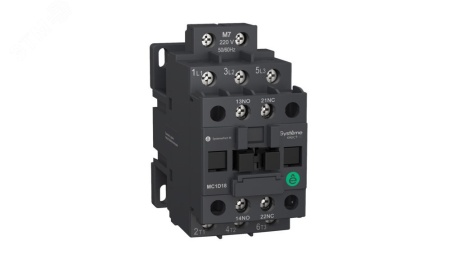 MC1D09M7 КОНТАКТОР MC1D 3P 9A НО+НЗ 220V 50/60ГЦ Systeme Electric 