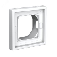 ARTGALLERY рамка 1-постовая IP44,  белый Systeme Electric GAL440101