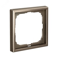ARTGALLERY рамка 1-постовая, мокко Systeme Electric GAL000601