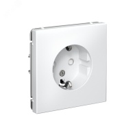 ARTGALLERY розетка с заземлением со шторками, 16А, механизм, белый Systeme Electric GAL000145