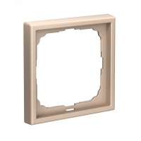 ARTGALLERY рамка 1-постовая, песочный Systeme Electric GAL001201
