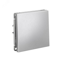 ARTGALLERY 1-клавишный выключатель, сх.1, 10АХ, алюминий Systeme Electric GAL000311 SE (Потенциал)