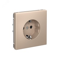 ARTGALLERY розетка с заземлением со шторками, 16А, механизм, песочный Systeme Electric GAL001245 SE (Потенциал)