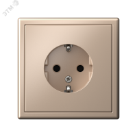 ARTGALLERY розетка с заземлением со шторками, 16А, механизм, песочный Systeme Electric GAL001245 SE (Потенциал)