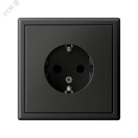 ARTGALLERY розетка с заземлением со шторками, 16А, механизм, базальт Systeme Electric GAL001445