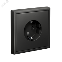 ARTGALLERY розетка с заземлением со шторками, 16А, механизм, базальт Systeme Electric GAL001445