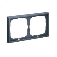 ARTGALLERY рамка 2-постовая, универсальная, грифель Systeme Electric GAL000702