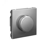 ARTGALLERY светорегулятор (диммер) повор-нажим, LED, RC, 400Вт, механизм, сталь Systeme Electric GAL000923