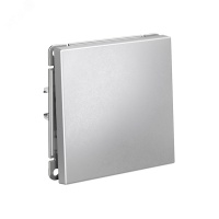ARTGALLERY 1-клавишный переключатель, сх.6, 10АХ, механизм, алюминий Systeme Electric GAL000361