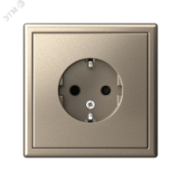 ARTGALLERY розетка с заземлением со шторками, 16А, механизм, шампань Systeme Electric GAL000545 SE (Потенциал)