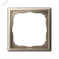 ARTGALLERY рамка 1-постовая, шампань Systeme Electric GAL000501