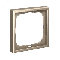 ARTGALLERY рамка 1-постовая, шампань Systeme Electric GAL000501