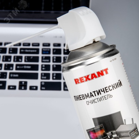 Сжатый воздух, пневматич.очистит. DUST OFF, 400 мл, аэрозоль, REXANT 85-0001