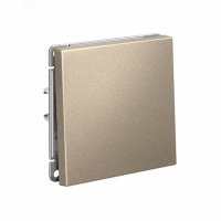 ARTGALLERY 1-клавишный переключатель, сх.6, 10АХ, механизм, шампань Systeme Electric GAL000561
