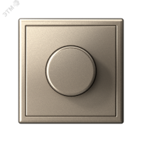 ARTGALLERY светорегулятор (диммер) повор-нажим, LED, RC, 400Вт, механизм, шампань Systeme Electric GAL000523