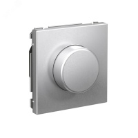 ARTGALLERY светорегулятор (диммер) повор-нажим, LED, RC, 400Вт, механизм, алюминий Systeme Electric GAL000323