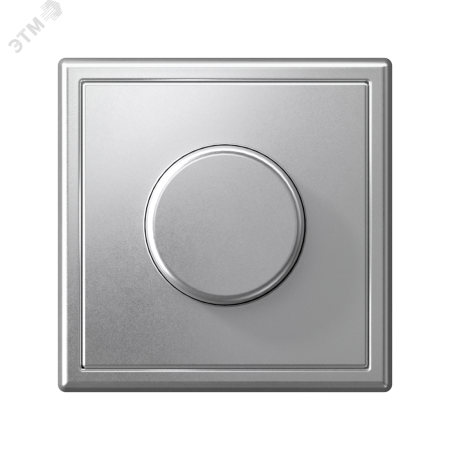 ARTGALLERY светорегулятор (диммер) повор-нажим, LED, RC, 400Вт, механизм, алюминий Systeme Electric GAL000323