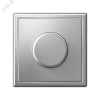 ARTGALLERY светорегулятор (диммер) повор-нажим, LED, RC, 400Вт, механизм, алюминий Systeme Electric GAL000323