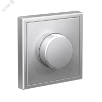 ARTGALLERY светорегулятор (диммер) повор-нажим, LED, RC, 400Вт, механизм, алюминий Systeme Electric GAL000323