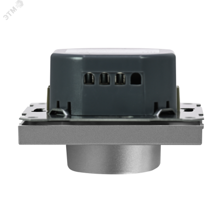 ARTGALLERY светорегулятор (диммер) повор-нажим, LED, RC, 400Вт, механизм, алюминий Systeme Electric GAL000323