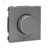 ARTGALLERY светорегулятор (диммер) повор-нажим, LED, RC, 400Вт, механизм, алюминий Systeme Electric GAL000323