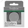 ARTGALLERY светорегулятор (диммер) повор-нажим, LED, RC, 400Вт, механизм, алюминий Systeme Electric GAL000323