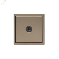 ARTGALLERY TV ТВ розетка оконечная 1DB, механизм, шампань Systeme Electric GAL000591