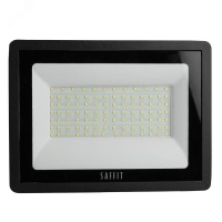 Прожектор светодиодный ДО-100w 6400К 9000Лм IP65 черный SAFFIT SFL90-100 55068