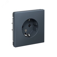 ARTGALLERY розетка с заземлением со шторками, 16А, механизм, грифель Systeme Electric GAL000745