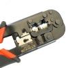 Кримпер для обжима RJ разъемов (RJ-45, RJ-12, RJ-11) черный/красный STEKKER CTLS007 49613