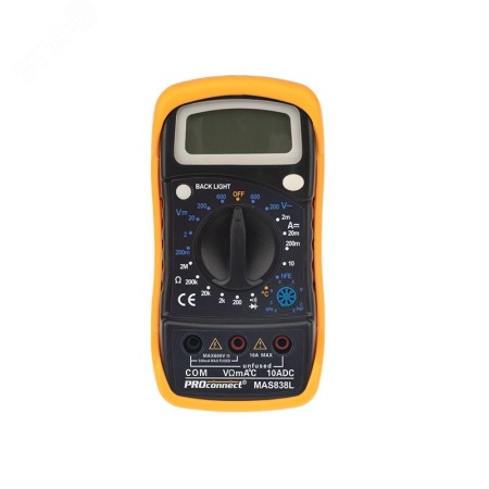 13-3022 Мультиметр портативный MAS838L DT858L ProConnect 