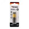 KR-92-0428-1 Бита для шуруповерта Torx T25х50 мм (упак. - 2 шт.) Kranz 