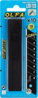 Лезвия сегментированные EXCEL BLACK 18х100х0.5 мм 10 шт. OLFA OL-LBB-10B