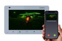 Видеодомофон SLINEX SM-07N Cloud Silver ПО-00004423
