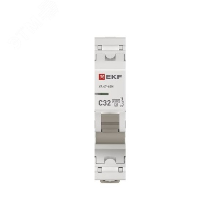 M634132C Автоматический выключатель 1P 32А (C) 4.5kA ВА 47-63N EKF PROxima 