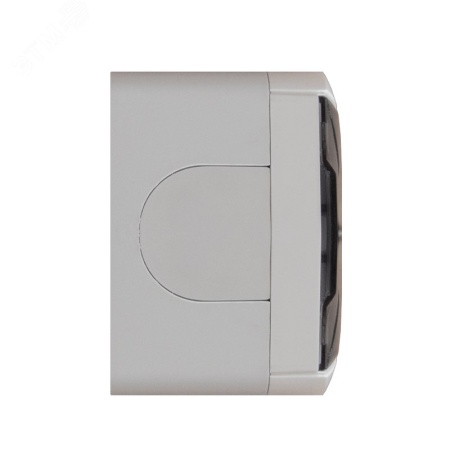 К2229 Розетка с заземлением с крышкой наружная Клио 16А IP44 белая UNIVersal 