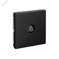 ARTGALLERY TV ТВ розетка оконечная 1DB, механизм, карбон Systeme Electric GAL001091