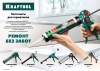 06673_z01 Усиленный cкелетный поворотный пистолет для герметика BULLDOG 320 мл KRAFTOOL 