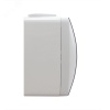 К2232 Клио Розетка двухпостовая с/з с прозрачной крышкой IP54 белый UNIVersal 