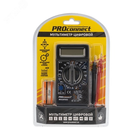 Мультиметр портативный M832 DT832 ProConnect 13-3012
