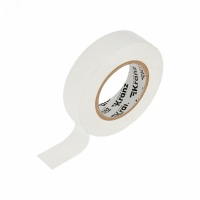 Изолента ПВХ KRANZ 0.13х19 мм, 25 м, белая 5шт Kranz KR-09-2201